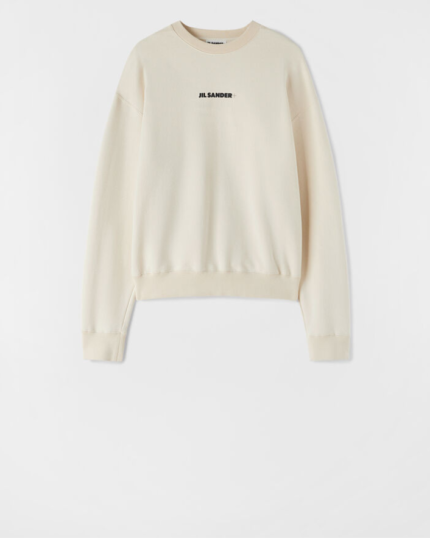 Jil Sander Long-sleeved dun sweatshirt