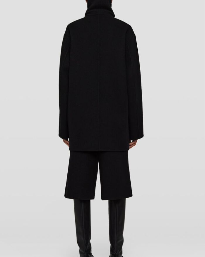 Virgin wool pea coat