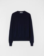 Long-sleeved superfine knit featherweight cashmere