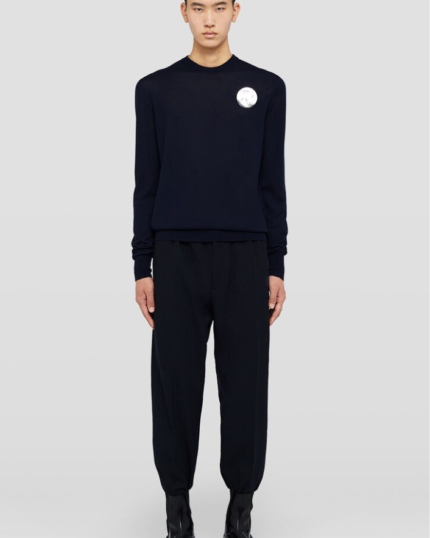 Long-sleeved superfine knit featherweight cashmere